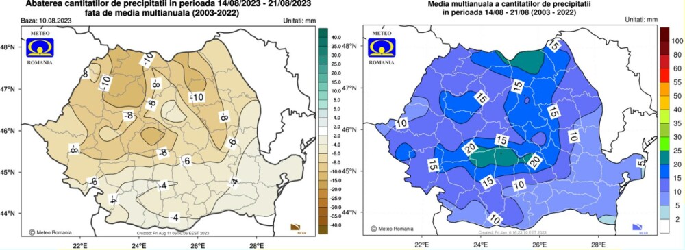 Prognoza meteo pentru următoarele patru săptămâni. Cum va fi vremea la începutul lunii septembrie - Imaginea 3