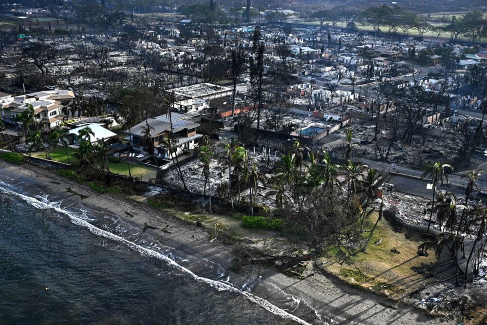 GALERIE FOTO. Imagini șocante în Hawaii. Un întreg oraș istoric a ajuns cenușă. Bilanțul deceselor a crescut la 53 - Imaginea 5