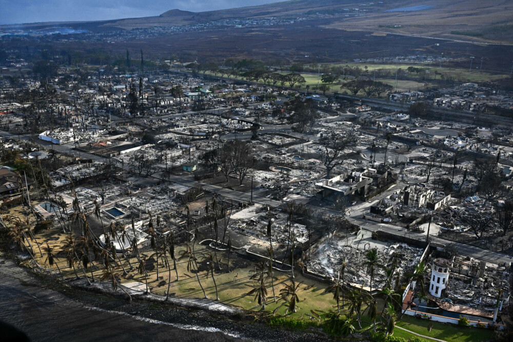 GALERIE FOTO. Imagini șocante în Hawaii. Un întreg oraș istoric a ajuns cenușă. Bilanțul deceselor a crescut la 53 - Imaginea 6