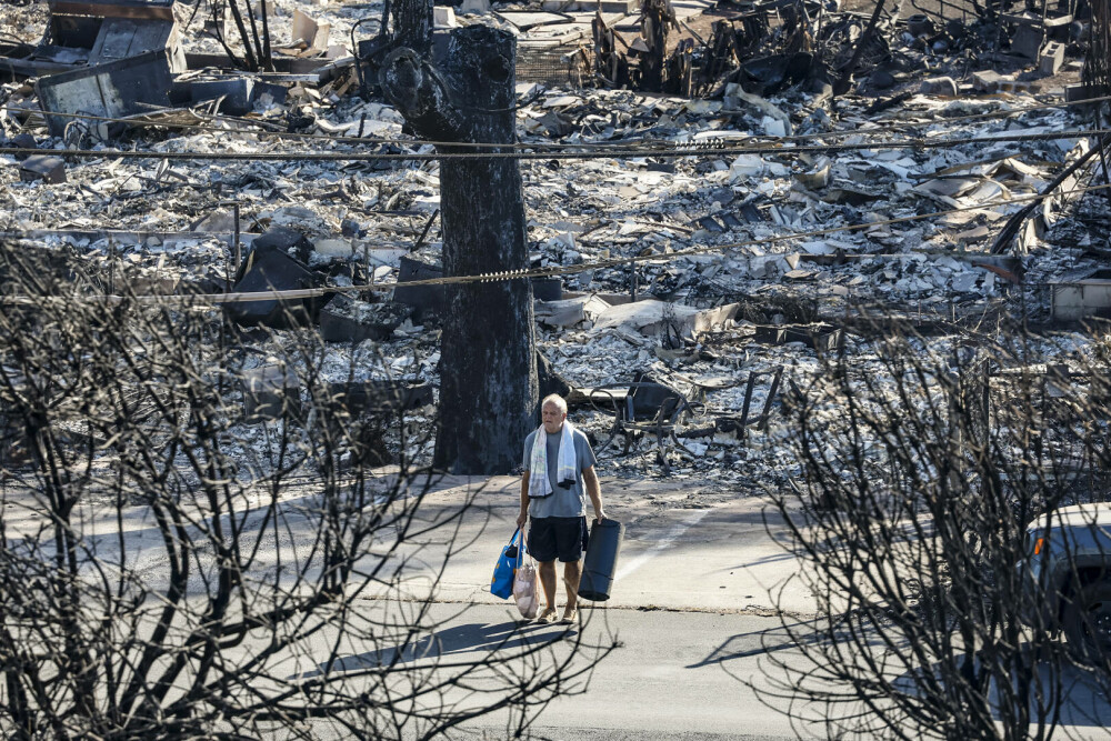 Bilanțul incendiului de vegetație din Hawaii a ajuns la 80 de morți. Ce a dezlănțuit iadul din paradis | GALERIE FOTO - Imaginea 15