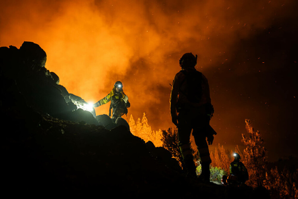 Tenerife este afectată de cele mai grave incendii din ultimii 40 de ani. „Cred că focurile au fost puse intenţionat” - Imaginea 2