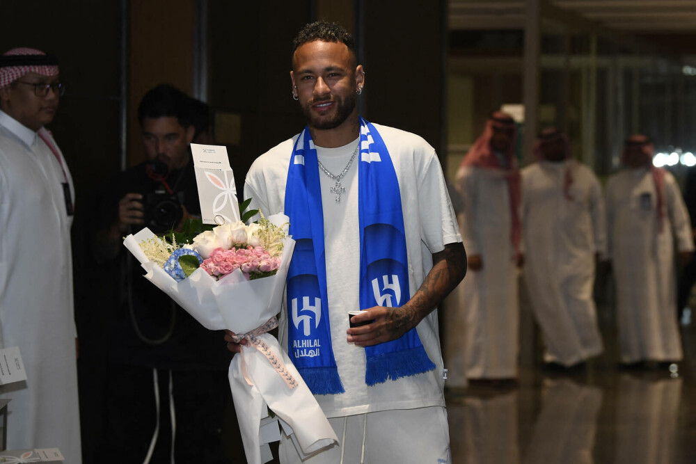 Neymar a fost primit ca un rege în Arabia Saudită, în ajunul prezentării la Al-Hilal. FOTO - Imaginea 10