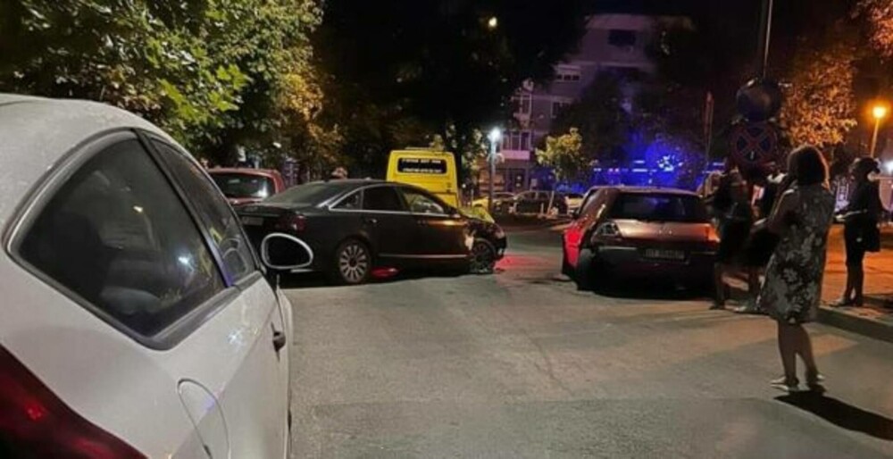 O șoferiță de 26 de ani, băută și drogată cu trei substanţe interzise, a făcut prăpăd pe o stradă din Slatina. FOTO - Imaginea 1