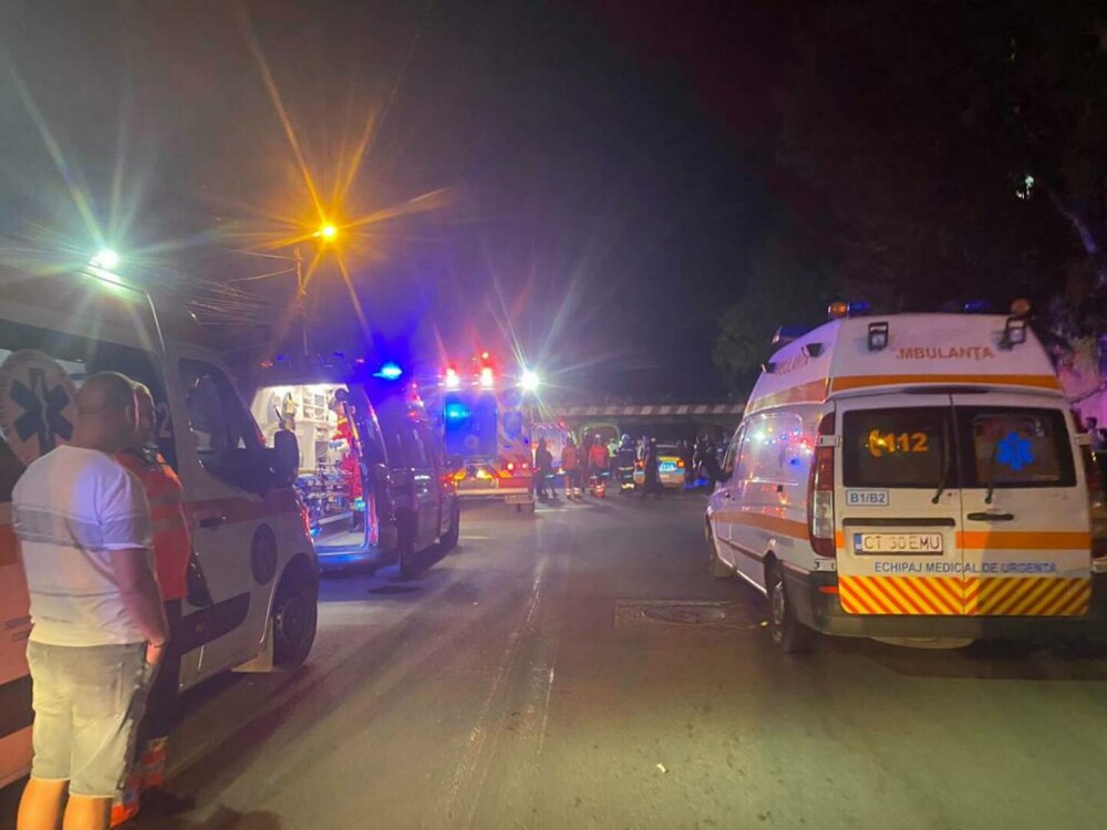 Un autocar cu 45 de pasageri a fost implicat într-un accident, în Constanța. A fost activat planul roșu de intervenție - Imaginea 8