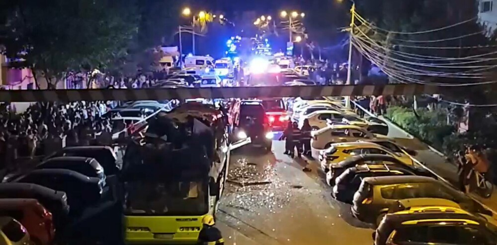 Un autocar cu 45 de pasageri a fost implicat într-un accident, în Constanța. A fost activat planul roșu de intervenție - Imaginea 11
