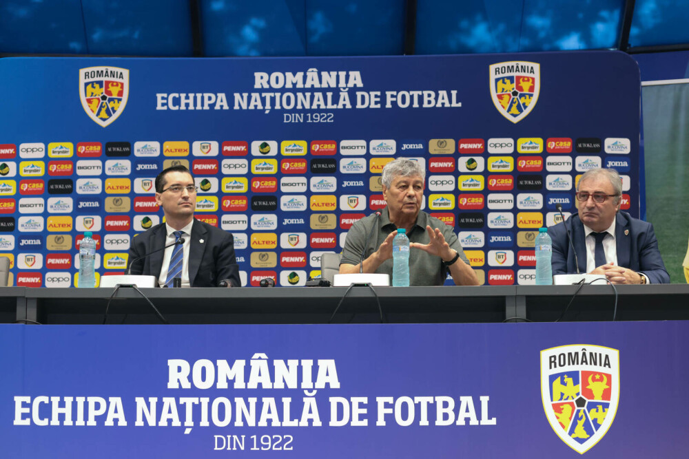 Mircea Lucescu, prezentat oficial ca nou selecţioner al României: „Continuăm această poveste minunată împreună”. FOTO&VIDEO - Imaginea 12