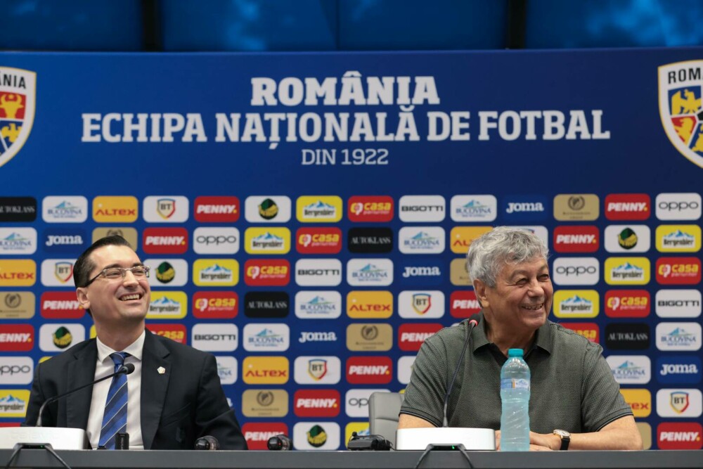 Mircea Lucescu, prezentat oficial ca nou selecţioner al României: „Continuăm această poveste minunată împreună”. FOTO&VIDEO - Imaginea 18