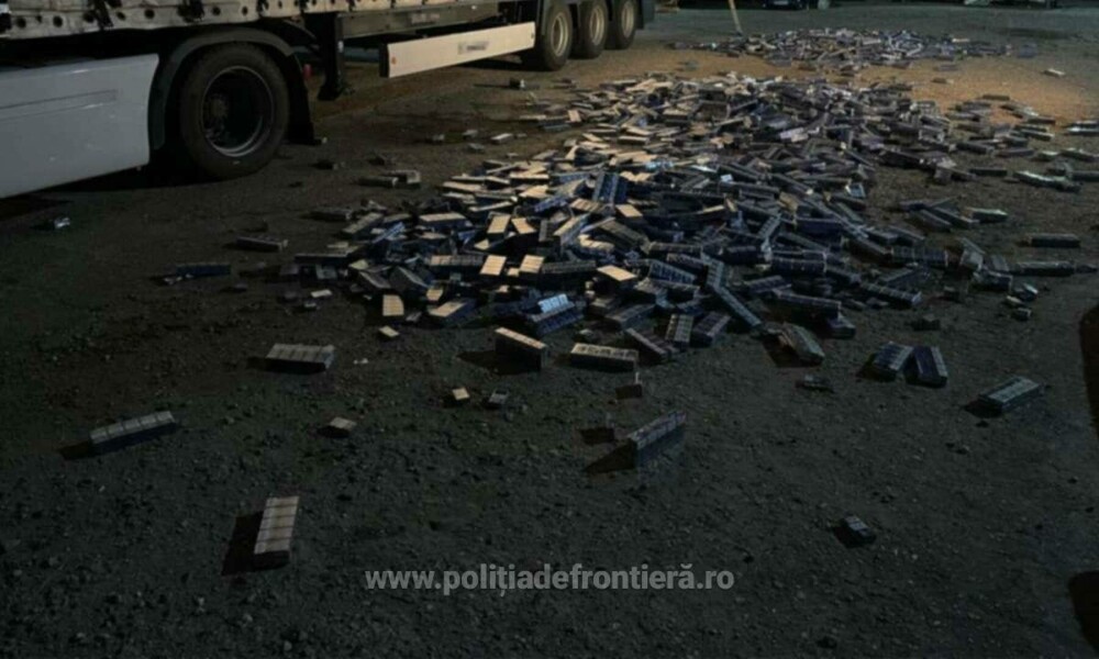 Polițiștii din Dolj au văzut un TIR într-o parcare și l-au controlat. Au făcut o descoperire de peste un milion de lei | FOTO - Imaginea 1