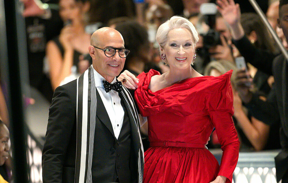 FOTO. Meryl Streep, apariție ”senzațională” la 76 de ani, într-o rochie cu umerii goi, ”cu un decolteu extravagant” - Imaginea 7