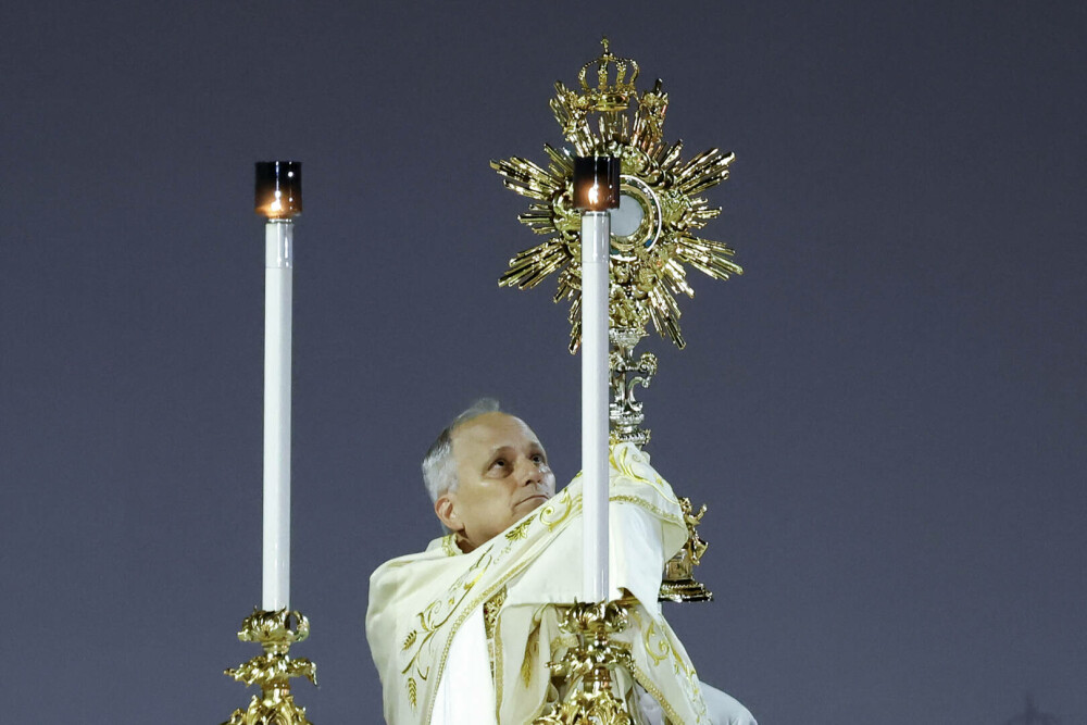 Papa Leon al XVI-lea, la primul său mare eveniment: ”Suntem alături de tinerii din Gaza, de tinerii din Ucraina” - Imaginea 9