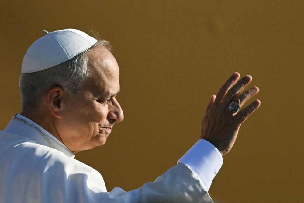 Papa Leon al XVI-lea, la primul său mare eveniment: ”Suntem alături de tinerii din Gaza, de tinerii din Ucraina” - Imaginea 13