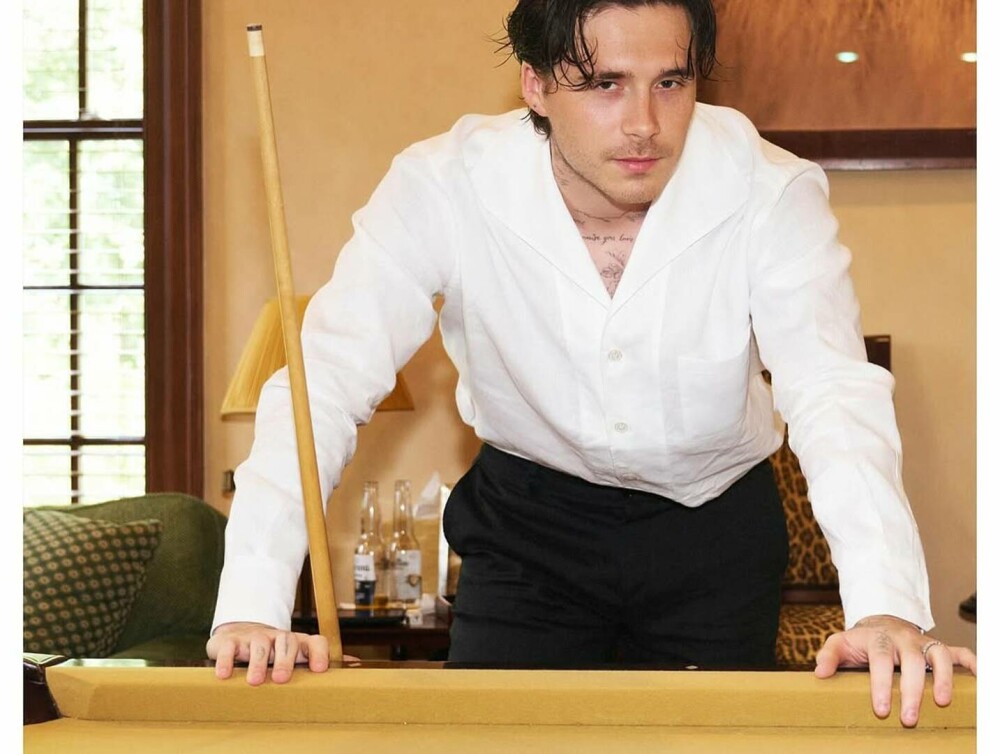 Brooklyn Beckham și Nicola Peltz şi-au reînnoit jurămintele de căsătorie. El nu a invitat niciun membru al familiei lui. FOTO - Imaginea 13