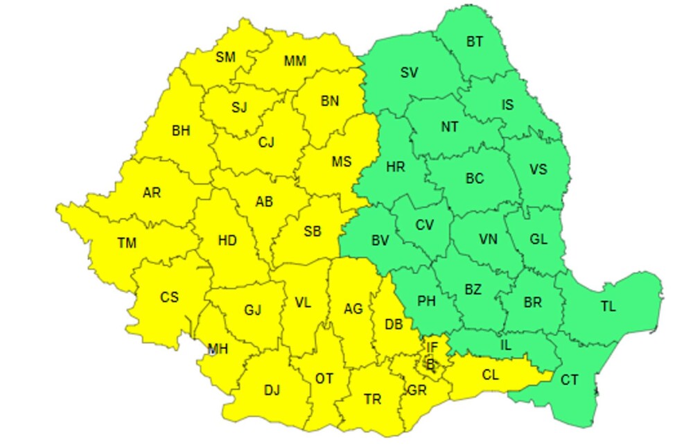 Valul de caniculă persistă în 24 de județe, cu temperaturi de până la 37 de grade. Sâmbătă va fi cod portocaliu - Imaginea 2