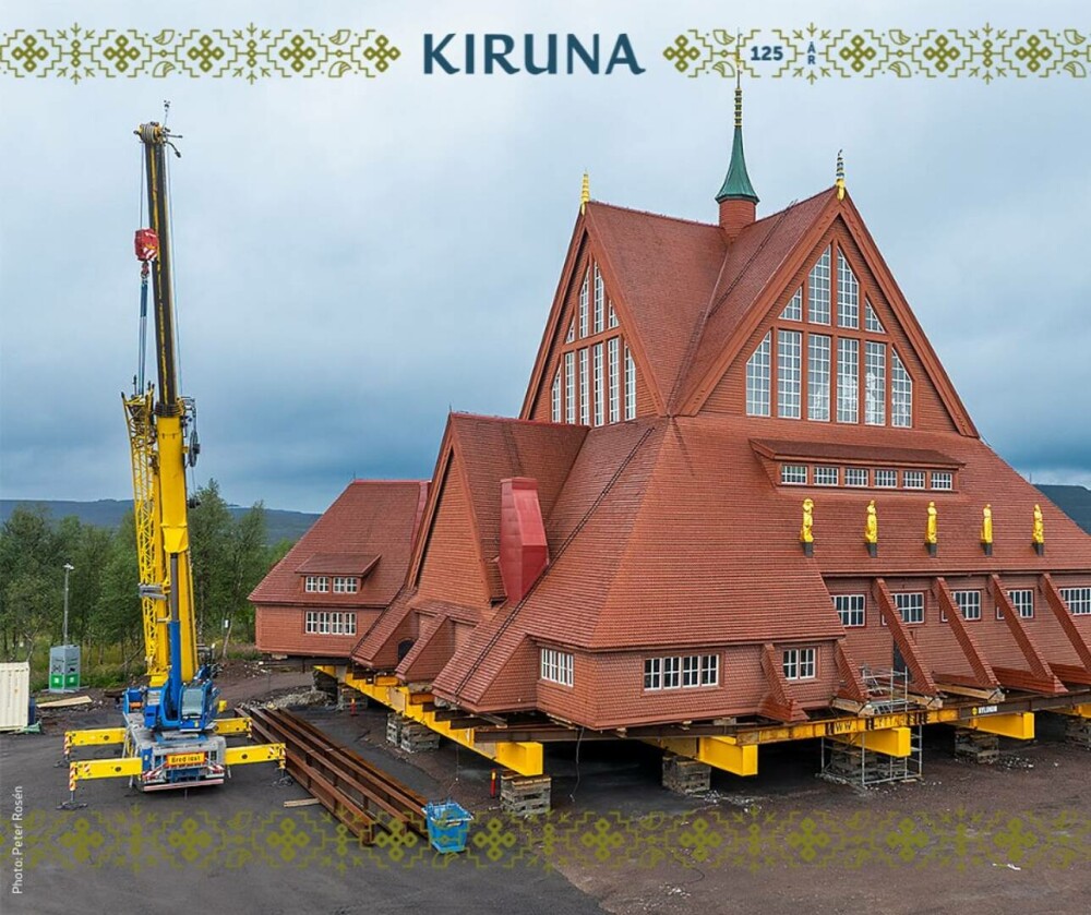 ”Eveniment unic în istoria mondială”. Cum mută suedezii o magnifică biserică veche de peste 100 de ani | FOTO & VIDEO - Imaginea 1