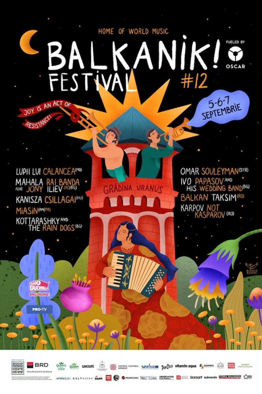Balkanik Festival – Home of World Music dezvăluie programul și aduce muzica, dansul și arta în Grădina și pe Strada Uranus - Imaginea 1