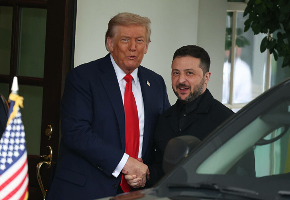Trump, față în față cu Zelenski și liderii UE, la Casa Albă. „Pregătiri pentru o întâlnire între Putin și Zelenski”. VIDEO - Imaginea 3