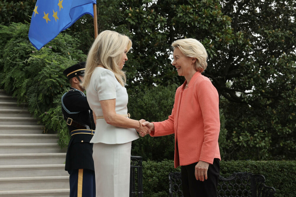 Cine este Monica Crowley, cea care i-a întâmpinat pe liderii europeni la Casa Albă. Scandalul în care a fost implicată. FOTO - Imaginea 5