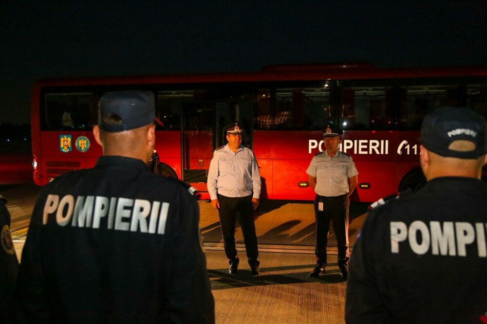 Pompierii români au plecat spre Spania cu o aeronavă militară. Vor acţiona la incendiile din regiunea Galicia. FOTO&VIDEO - Imaginea 1