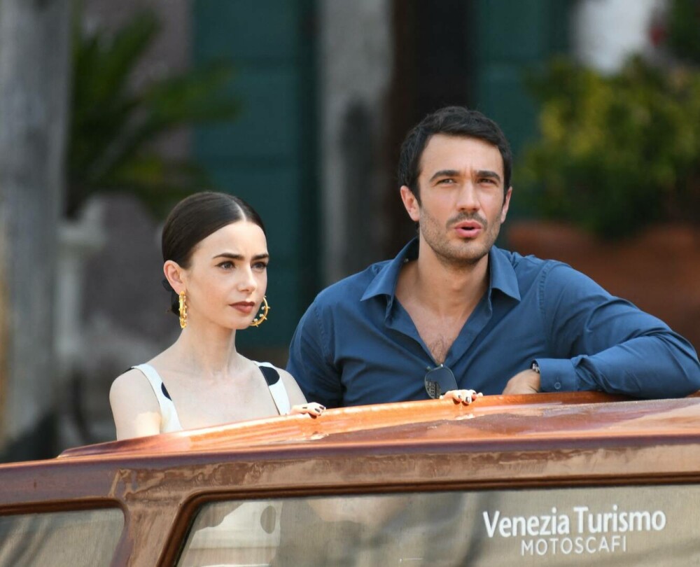 Primele imagini din sezonul 5 al serialului „Emily in Paris”. Ținutele impresionante purtate de Lily Collins. GALERIE FOTO - Imaginea 2