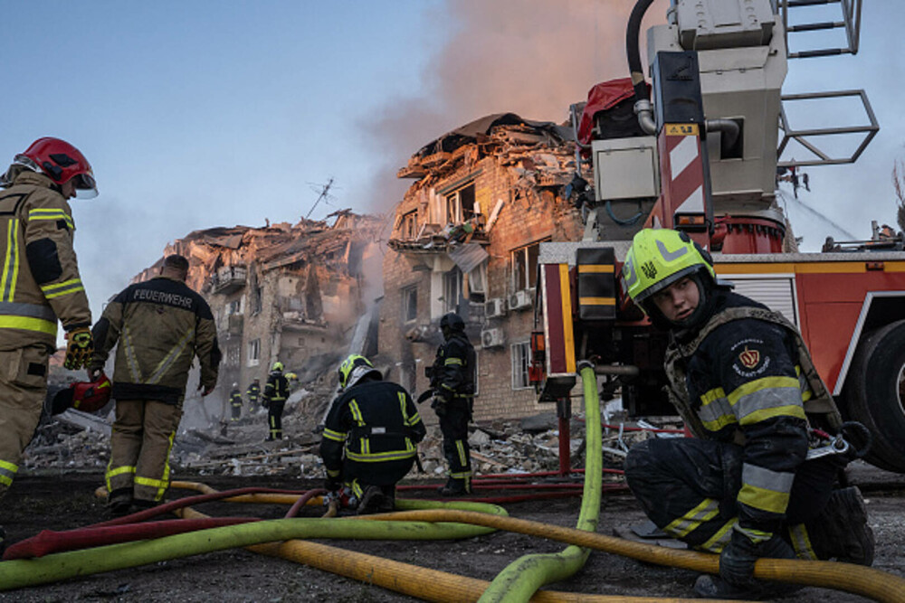 MAE condamnă atacul asupra Kievului: Încă o dovadă flagrantă a dispreţului total al Rusiei faţă de eforturile pentru pace - Imaginea 1