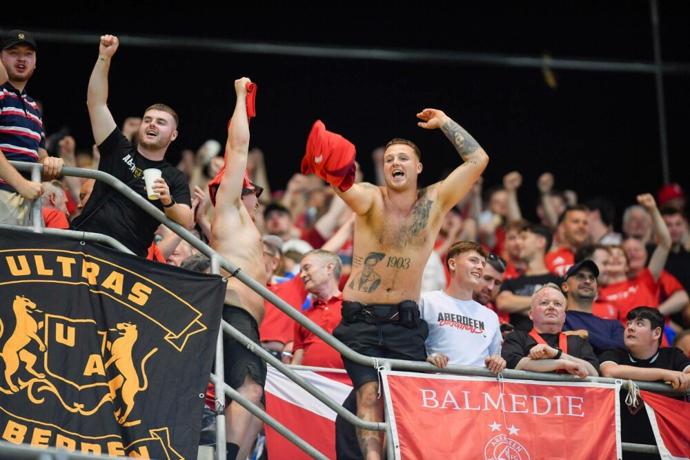 FCSB - Aberdeen 3-0. ”Roș-albaștrii” s-au calificat en-fanfare în faza principală a Europa League. Câți bani au încasat - Imaginea 15