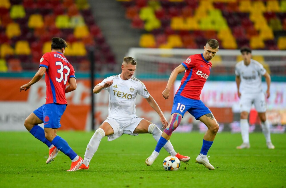 FCSB - Aberdeen 3-0. ”Roș-albaștrii” s-au calificat en-fanfare în faza principală a Europa League. Câți bani au încasat - Imaginea 1