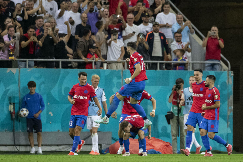 FCSB - Aberdeen 3-0. ”Roș-albaștrii” s-au calificat en-fanfare în faza principală a Europa League. Câți bani au încasat - Imaginea 45