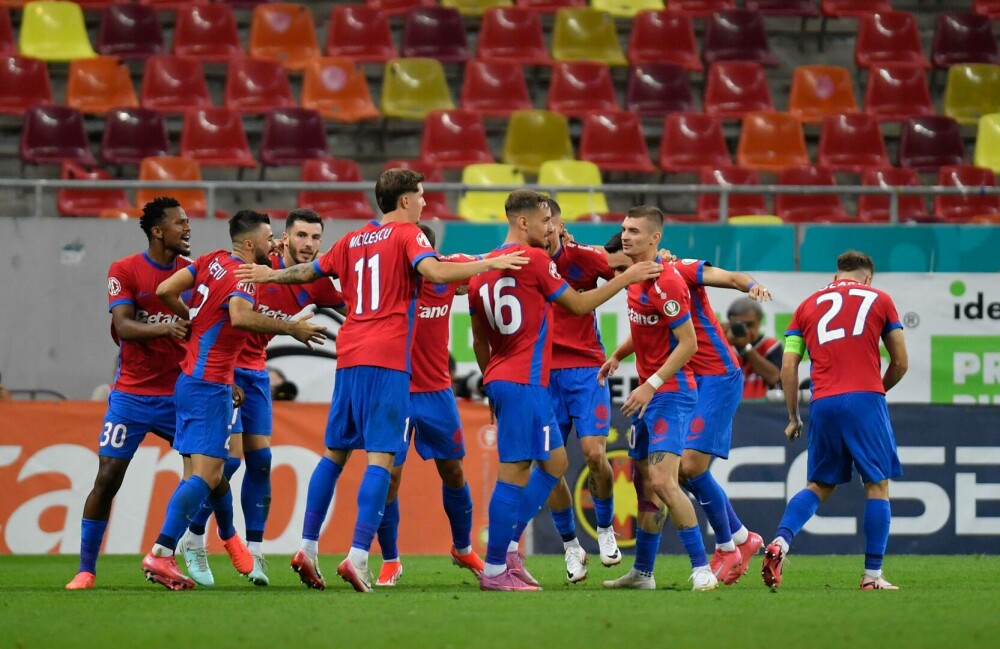 FCSB - Aberdeen 3-0. ”Roș-albaștrii” s-au calificat en-fanfare în faza principală a Europa League. Câți bani au încasat - Imaginea 47