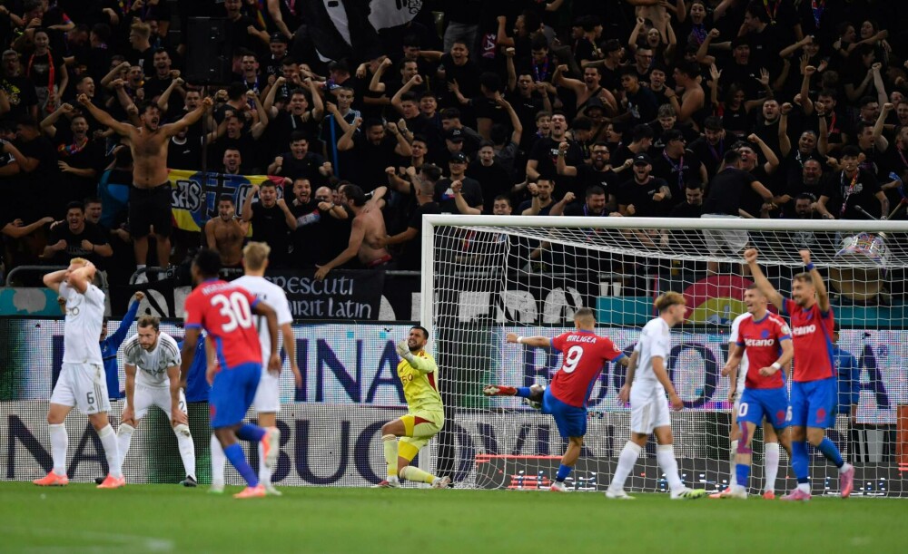 FCSB - Aberdeen 3-0. ”Roș-albaștrii” s-au calificat en-fanfare în faza principală a Europa League. Câți bani au încasat - Imaginea 50