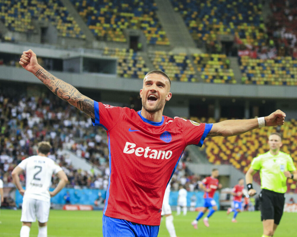 FCSB - Aberdeen 3-0. ”Roș-albaștrii” s-au calificat en-fanfare în faza principală a Europa League. Câți bani au încasat - Imaginea 54