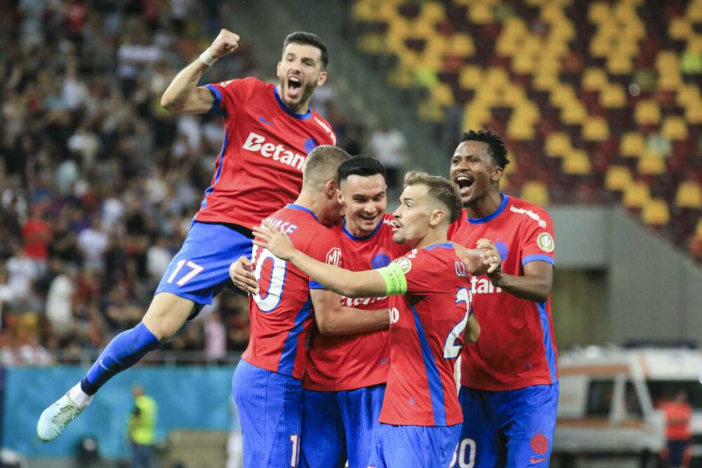 FCSB - Aberdeen 3-0. ”Roș-albaștrii” s-au calificat en-fanfare în faza principală a Europa League. Câți bani au încasat - Imaginea 57