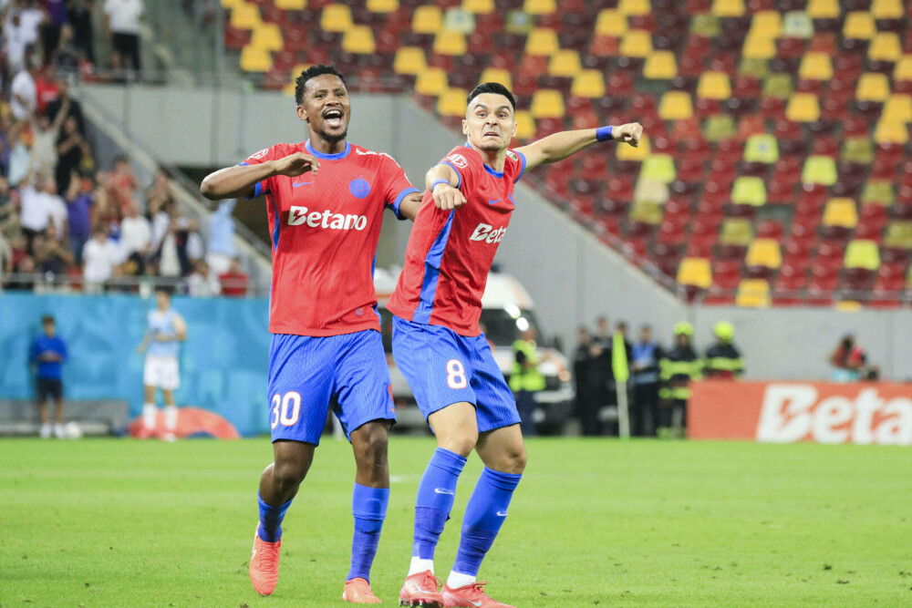 FCSB - Aberdeen 3-0. ”Roș-albaștrii” s-au calificat en-fanfare în faza principală a Europa League. Câți bani au încasat - Imaginea 58