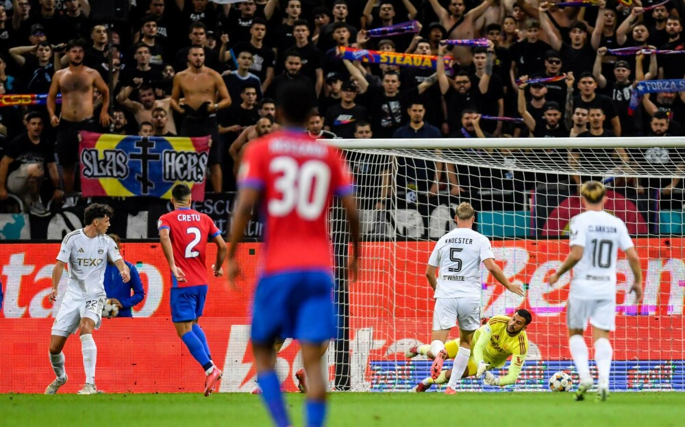 FCSB - Aberdeen 3-0. ”Roș-albaștrii” s-au calificat en-fanfare în faza principală a Europa League. Câți bani au încasat - Imaginea 59