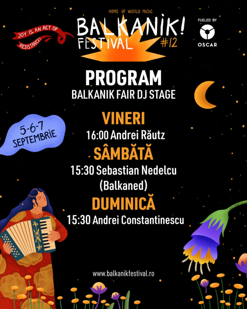 Balkanik Festival – Home of World Music aduce muzica și dansul la Grădina Uranus și pe Strada Uranus între 5 și 7 septembrie - Imaginea 1