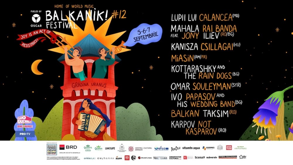Balkanik Festival – Home of World Music aduce muzica și dansul la Grădina Uranus și pe Strada Uranus între 5 și 7 septembrie - Imaginea 2