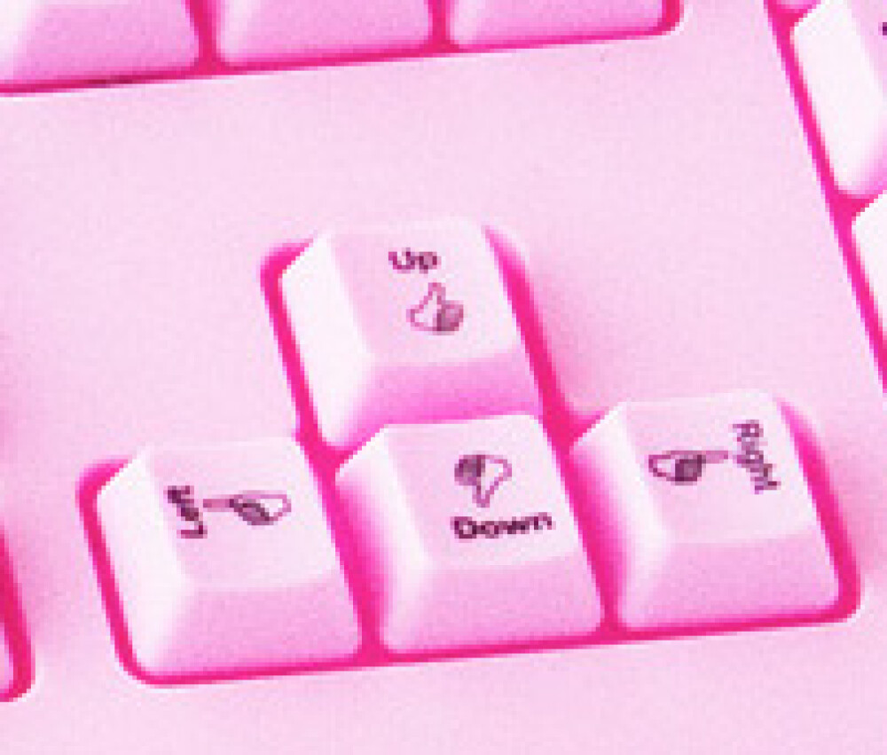 Ultima fita! Tastatura roz pentru calculator! - Imaginea 4