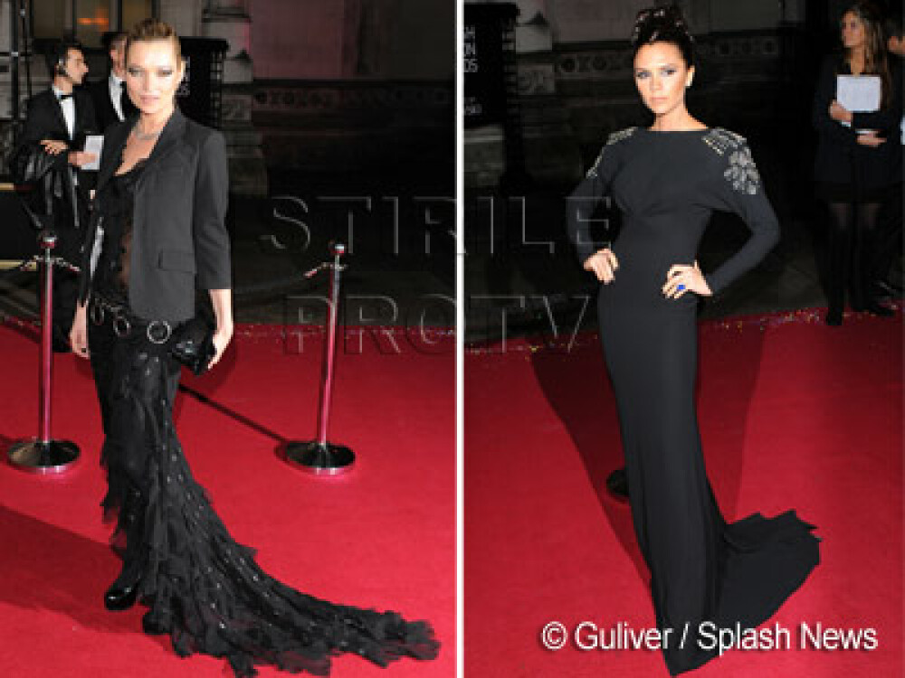 Celebra rochie neagra, vedeta la British Fashion Awards! - Imaginea 1