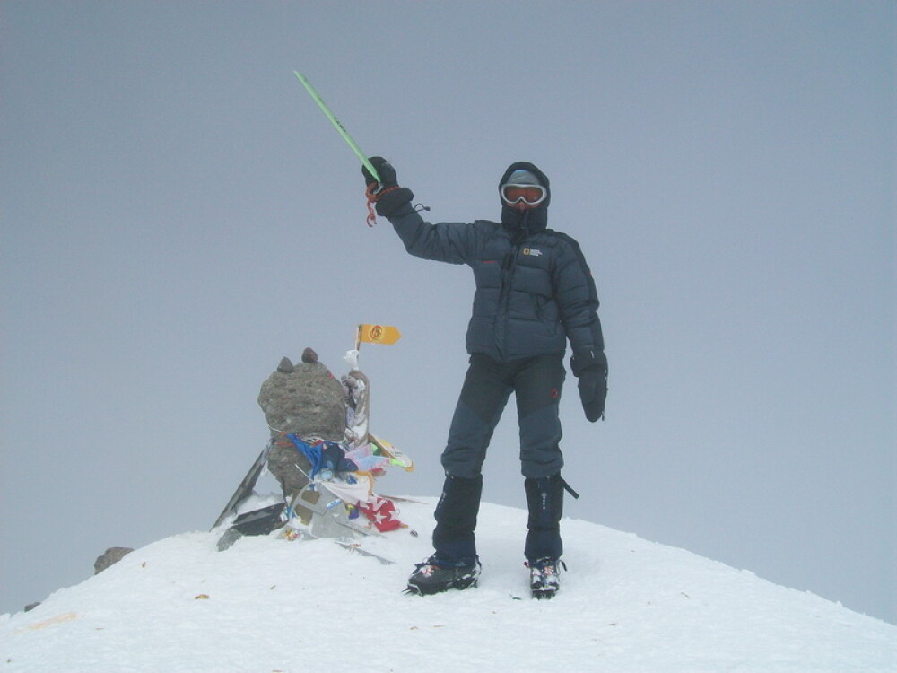 La numai 16 ani, alpinista Crina Popescu vrea sa ajunga in Antarctica - Imaginea 4