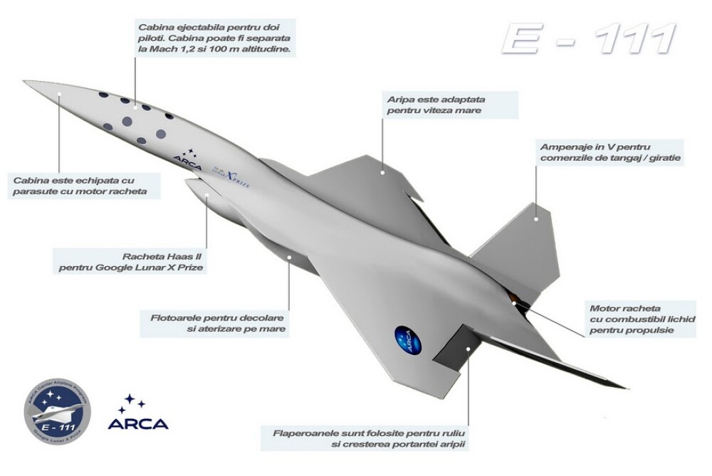 Primul avion supersonic romanesc, gata de zbor in 2013? Vezi cum arata - Imaginea 1