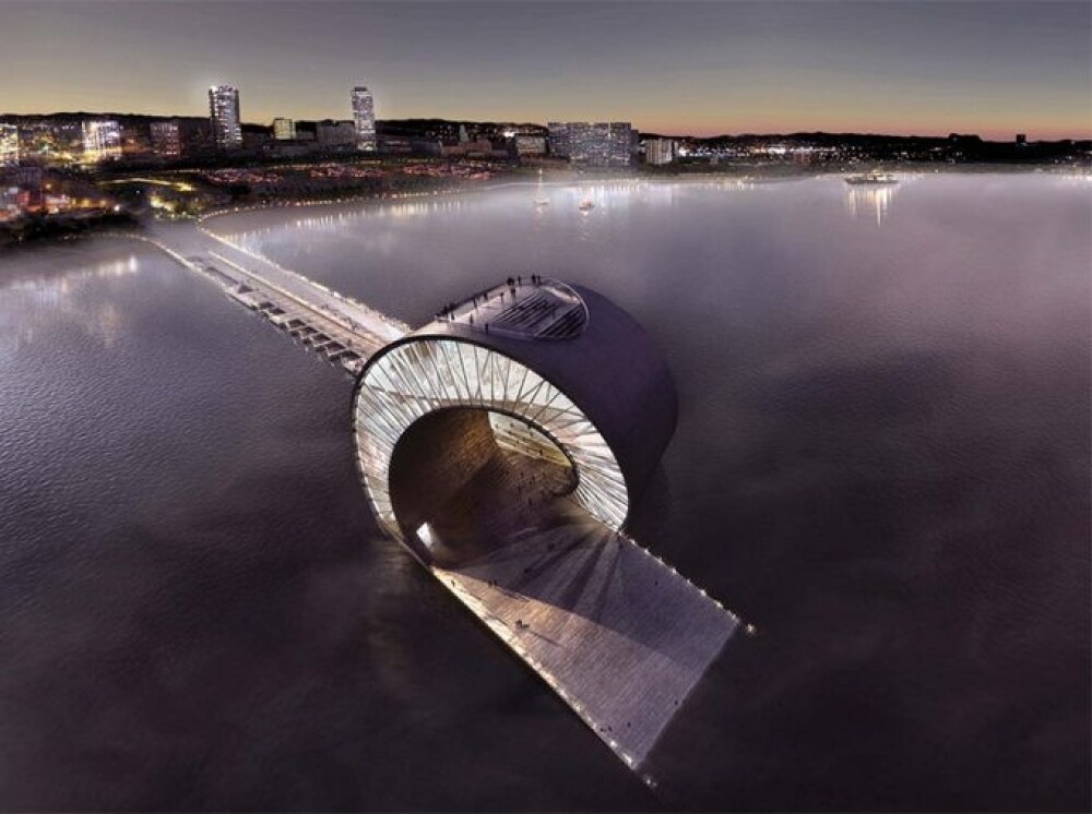 Proiectul SF din mijlocul apelor. Ce construiesc rusii in Marea Baltica - Imaginea 1