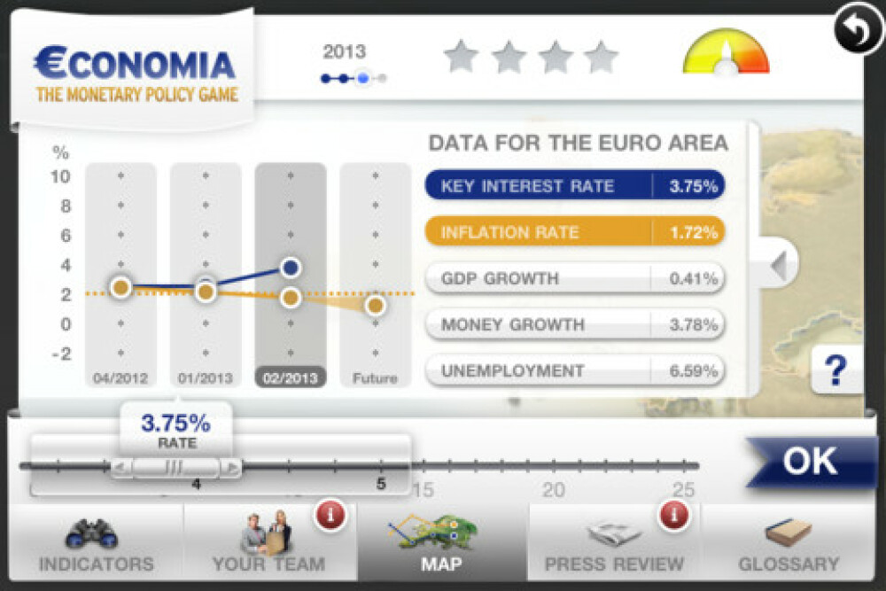 Cum poti sa fii bancher si sa decizi soarta Europei. Descarca jocul lansat de BCE pe iPhone sau iPad - Imaginea 3