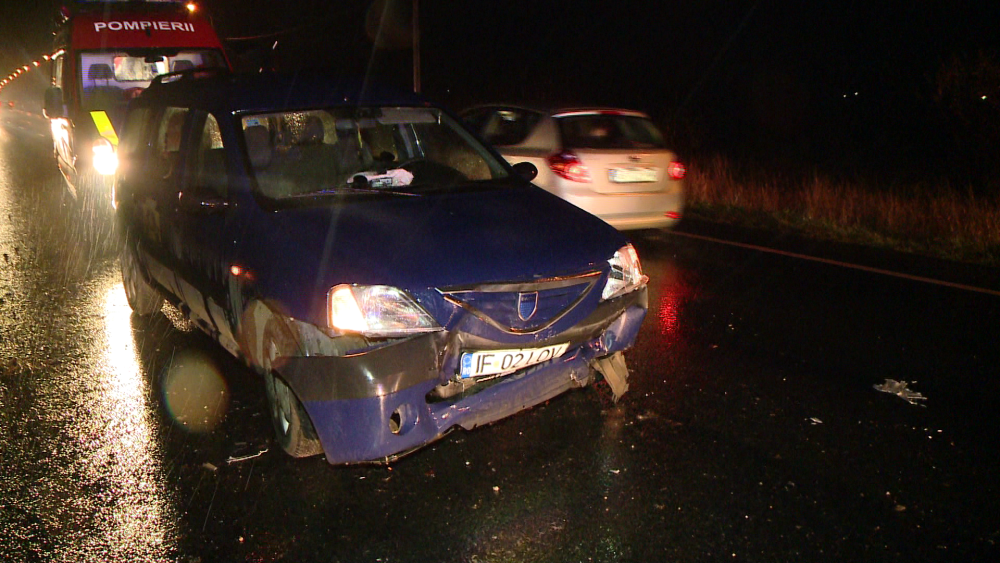 Doua accidente s-au produs aseara simultan pe soseaua ce leaga Timisoara de Lugoj - Imaginea 2
