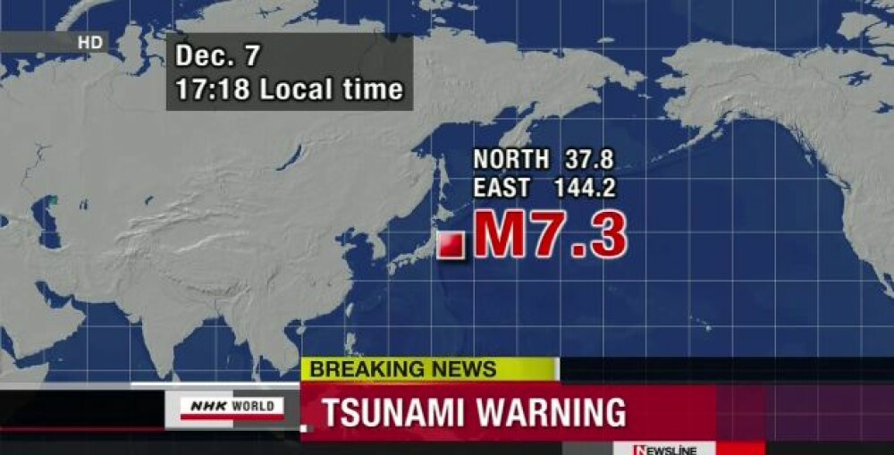 Cutremur in Japonia cu magnitudinea de 7,3. Alerta de tsunami a fost ridicata. VIDEO - Imaginea 3