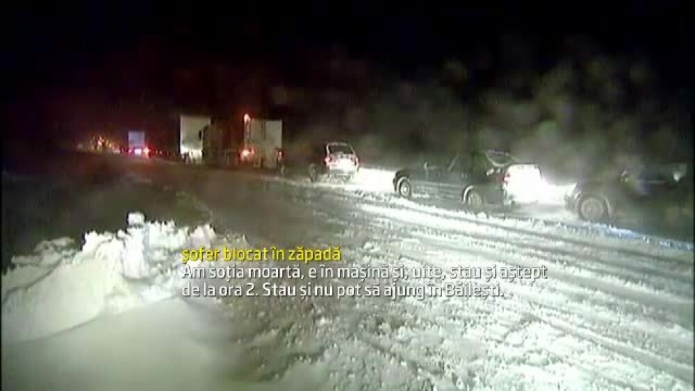 Romania sub zapada. Sute de trenuri au intarzieri de zeci de minute. Lista drumurilor inchise - Imaginea 11