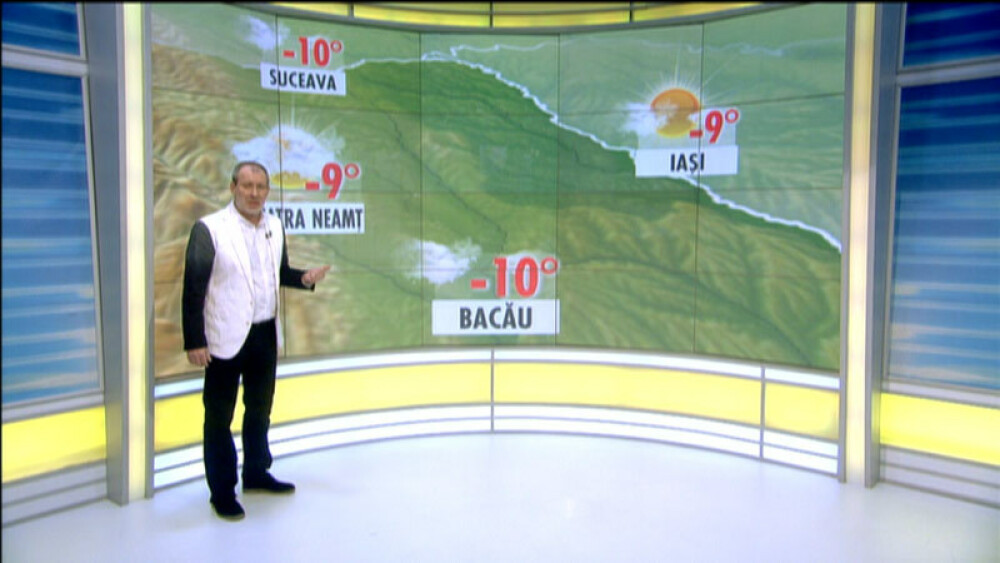 Cel mai rece loc din Romania: -28 grade Celsius, la Intorsura Buzaului. Vezi prognoza in toata tara - Imaginea 10