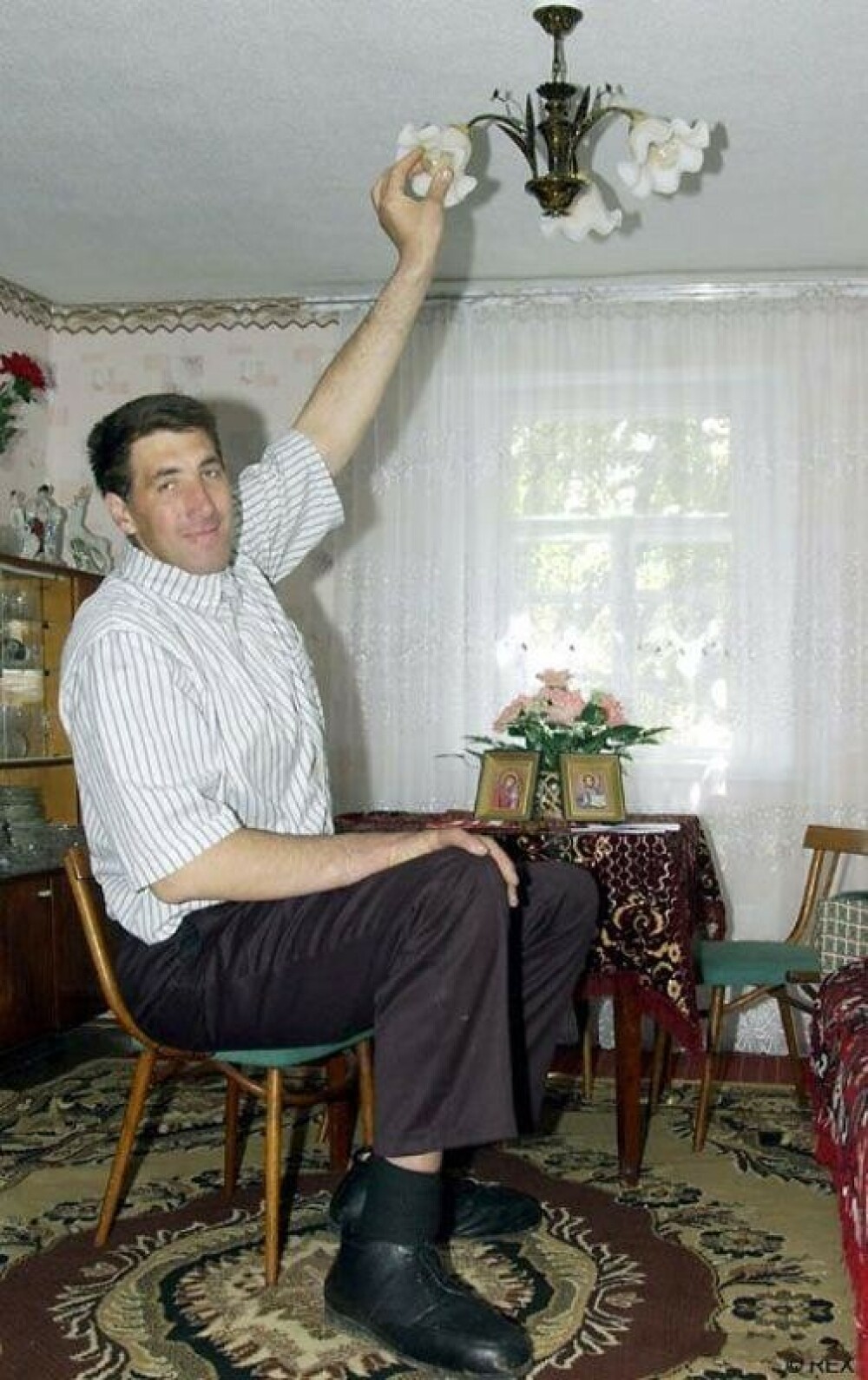 Povestea lui Leonid Stadnyk, ucraineanul considerat cel mai inalt om din lume. Galerie foto - Imaginea 6
