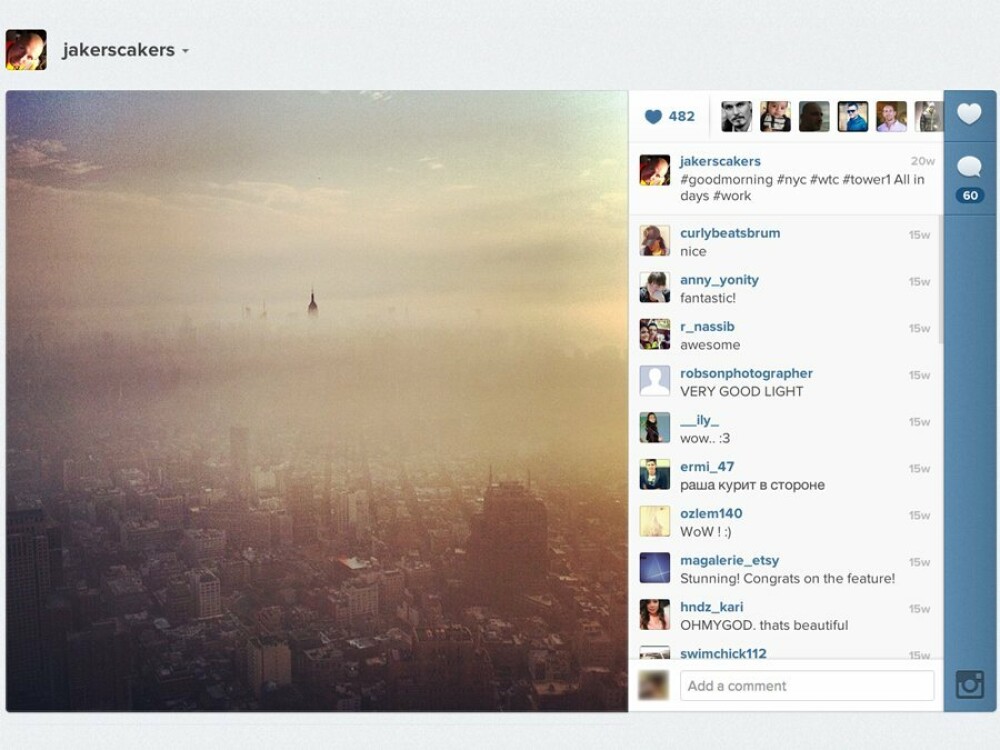 Furtuna din New York, in topul celor mai tari poze de pe Instagram din 2012 - Imaginea 14