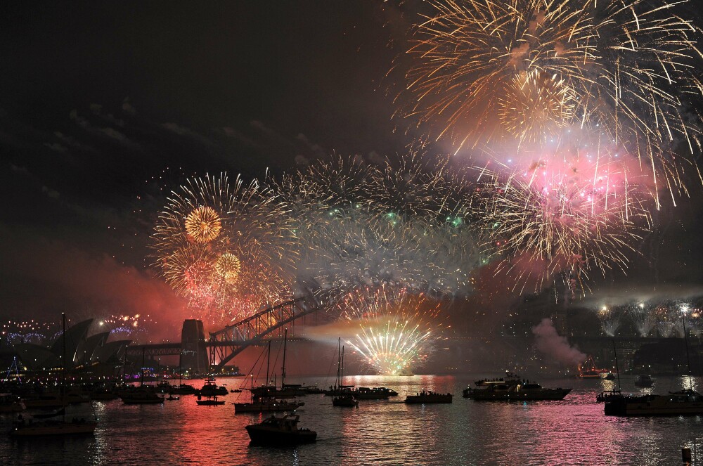 Revelion 2013. Cum au aratat petrecerile si artificiile de Anul Nou in marile orase ale lumii - Imaginea 7