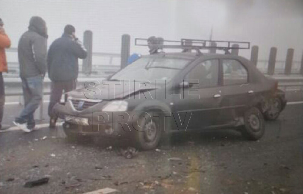 Primele masuri luate dupa accidentul cu 40 de masini de pe A1. Paula Seling a fost martora scenelor - Imaginea 10