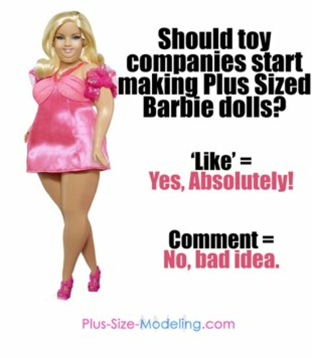 Firmele de jucarii ar putea sa produca papusi Barbie supraponderale. Cum a fost primita ideea - Imaginea 3